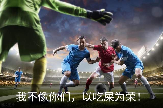 我不像你们，以吃屎为荣！