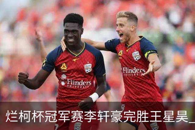烂柯杯冠军赛李轩豪完胜王星昊 丁浩等止步首轮