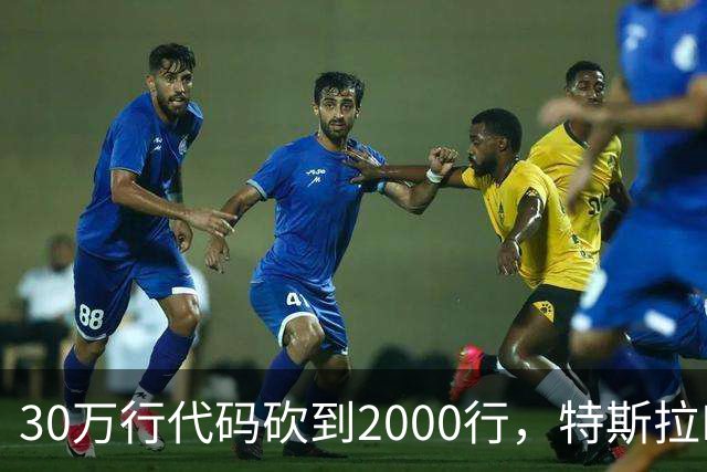 30万行代码砍到2000行，特斯拉FSD的13年